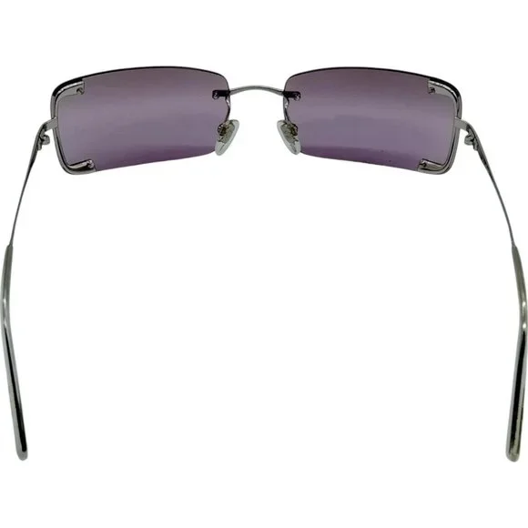 640172BC (S1) Salvatore Ferragamo Glasses Women's Silver Metal - Picture 3 of 10